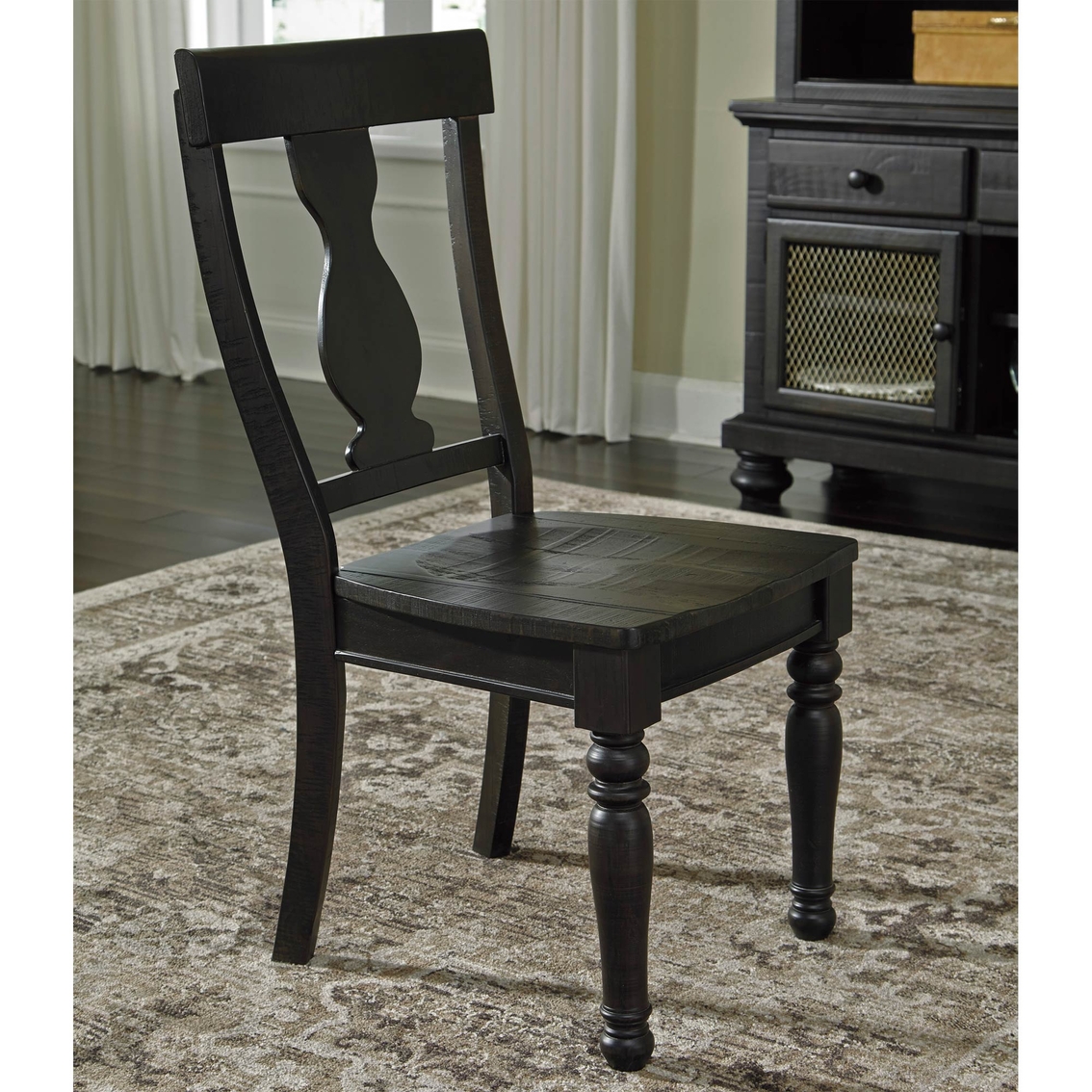 Ashley Signature Design Sharlowe Dining Room Side Chair 2 Pk. - Image 2 of 4