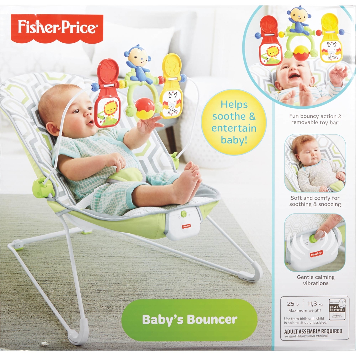 bouncy seat fisher price