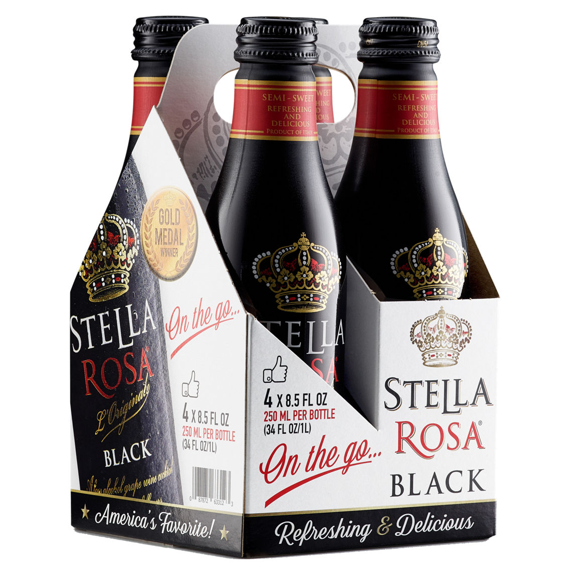 Stella Rosa Black Wine 4 pk.