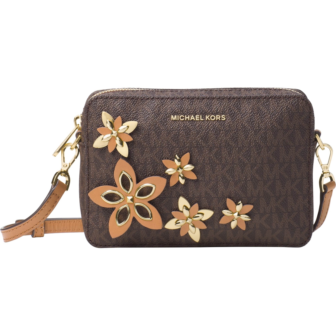 michael kors purse with flowers