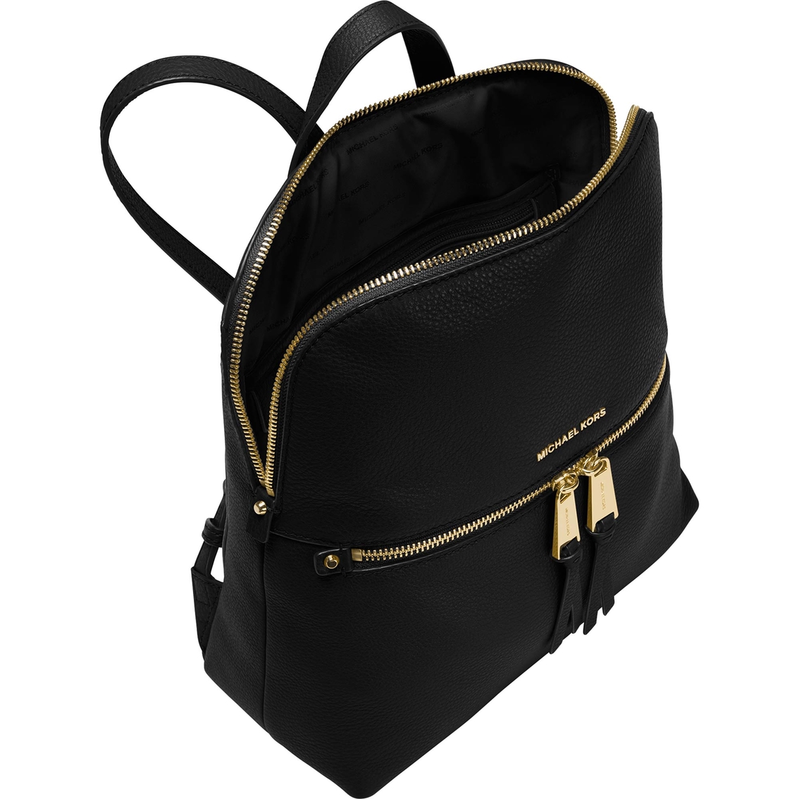 Michael Kors Rhea Medium Slim Leather Backpack - Image 2 of 2