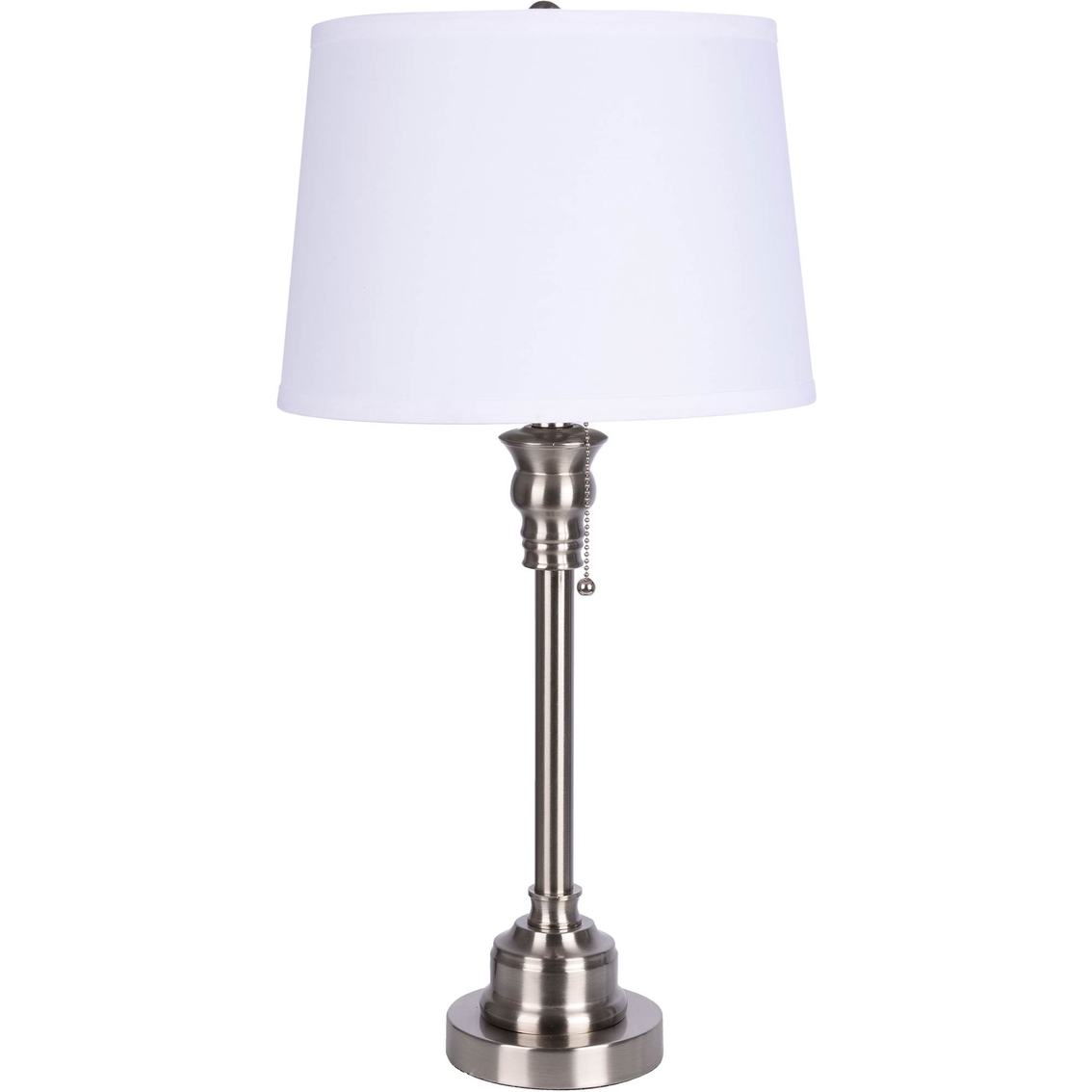 Simply Perfect Bolton Brushed Nickel Table Lamp | Lamps | Home