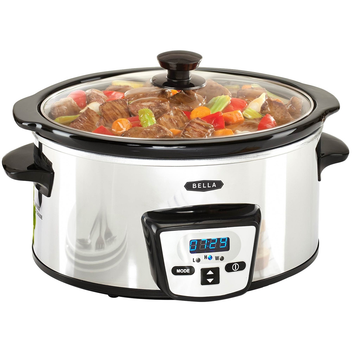 Bella 6.5 Qt. Programmable Slow Cooker, Cookers & Steamers, Furniture &  Appliances