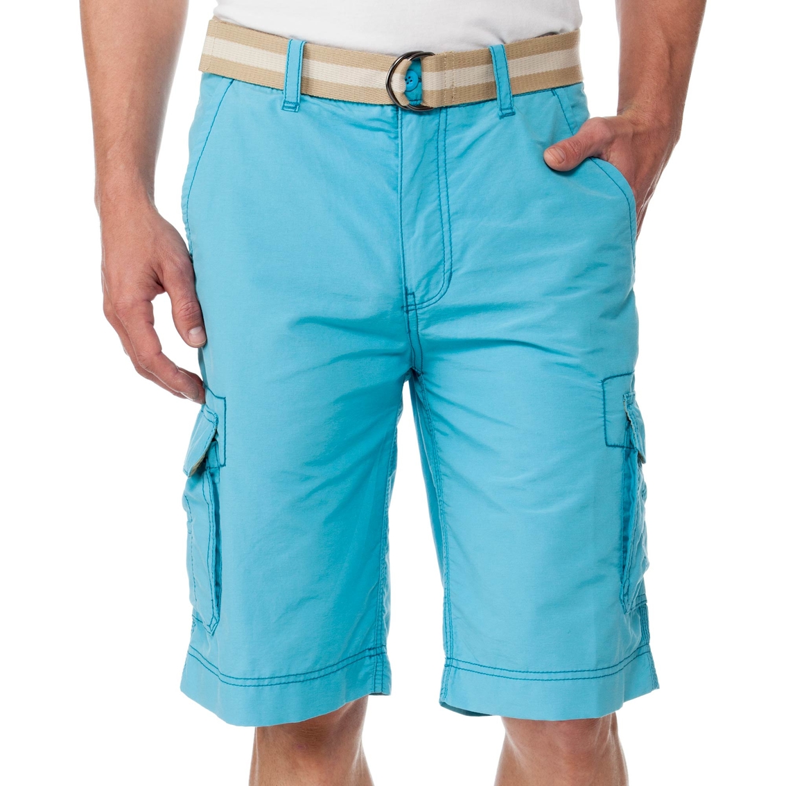 Wearfirst Belted Cotton Nylon Cargo Shorts | Shorts | Apparel | Shop ...