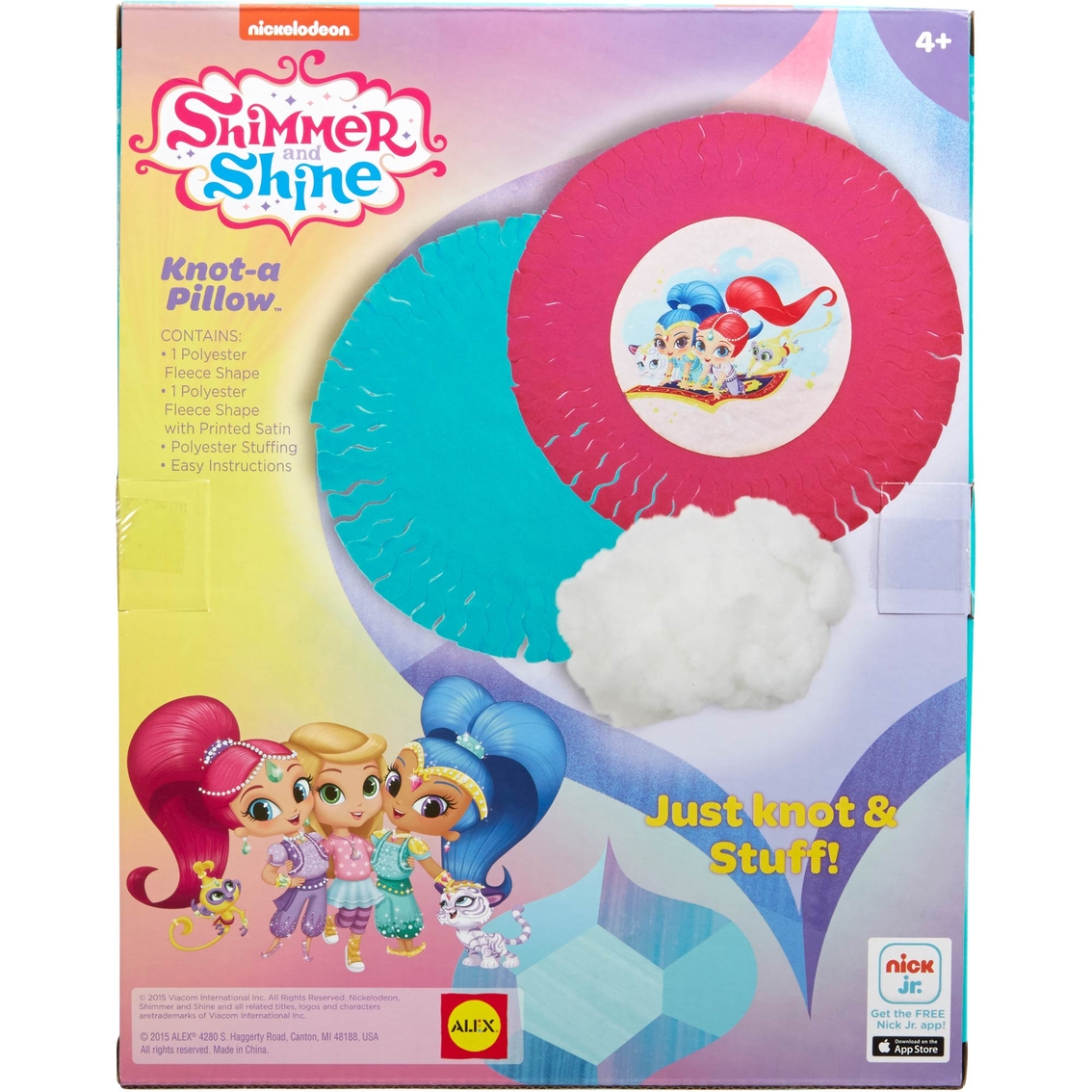 Alex Toys Shimmer and Shine Knot A Pillow - Image 2 of 3