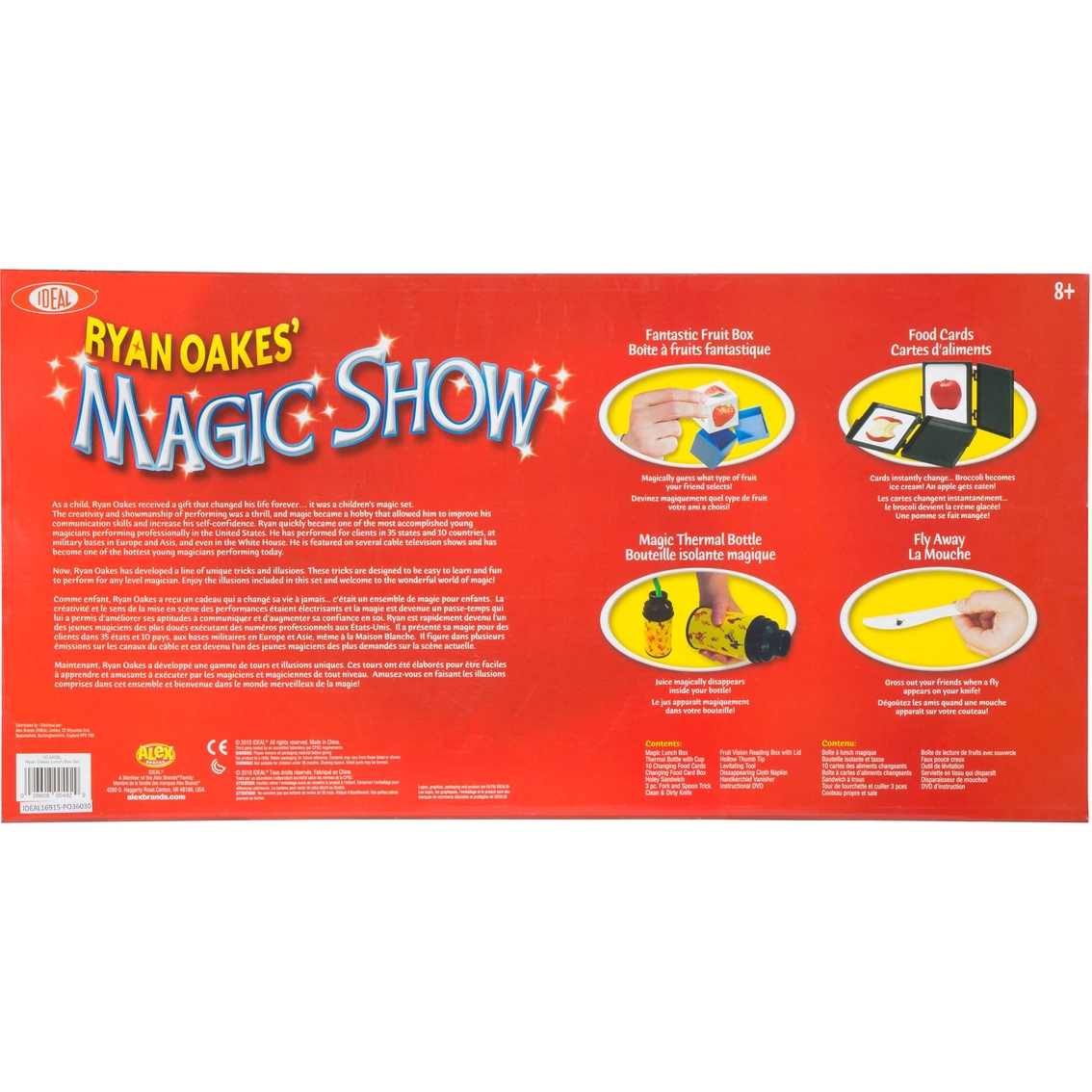 Ideal Ryan Oakes 101 Trick Magic Show with Magic Lunch Box Set & DVD - Image 2 of 3
