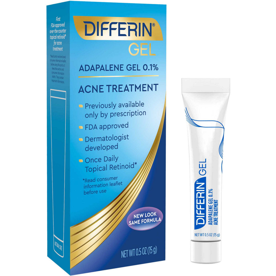 Colonial Gensidig Doven Differin Adapalene Gel 0.1% Acne Treatment 0.5 Oz. | Acne Treatments |  Beauty & Health | Shop The Exchange