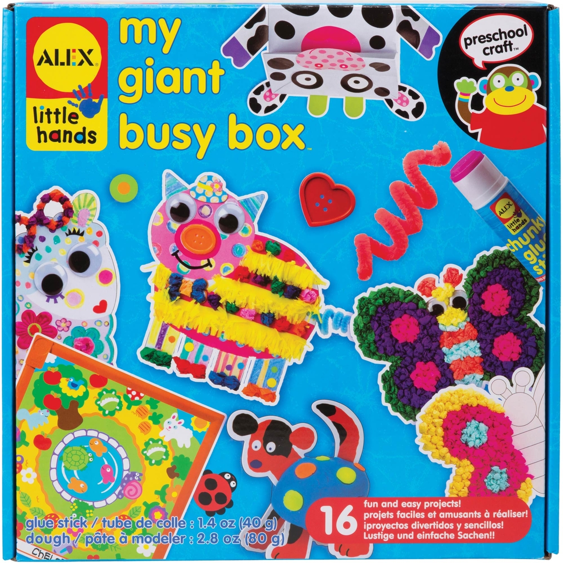 alex little hands my giant busy box