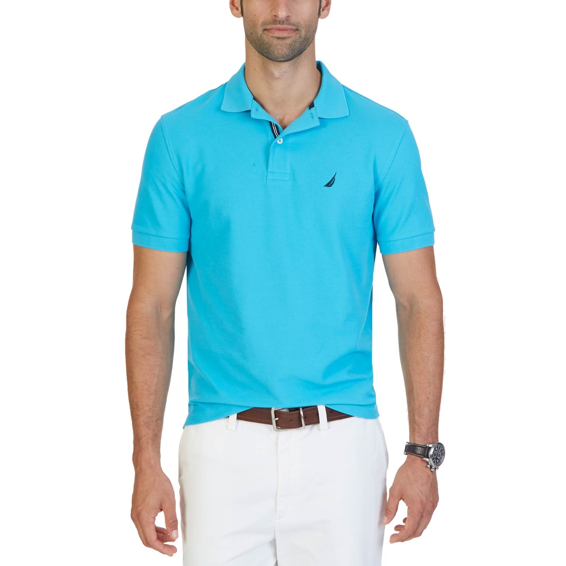 Nautica Classic Fit Performance Deck Polo Shirt, Shirts, Clothing &  Accessories
