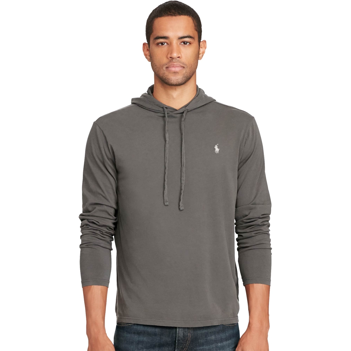 Polo Ralph Lauren Cotton Jersey Hooded Tee | Shirts | Clothing ...