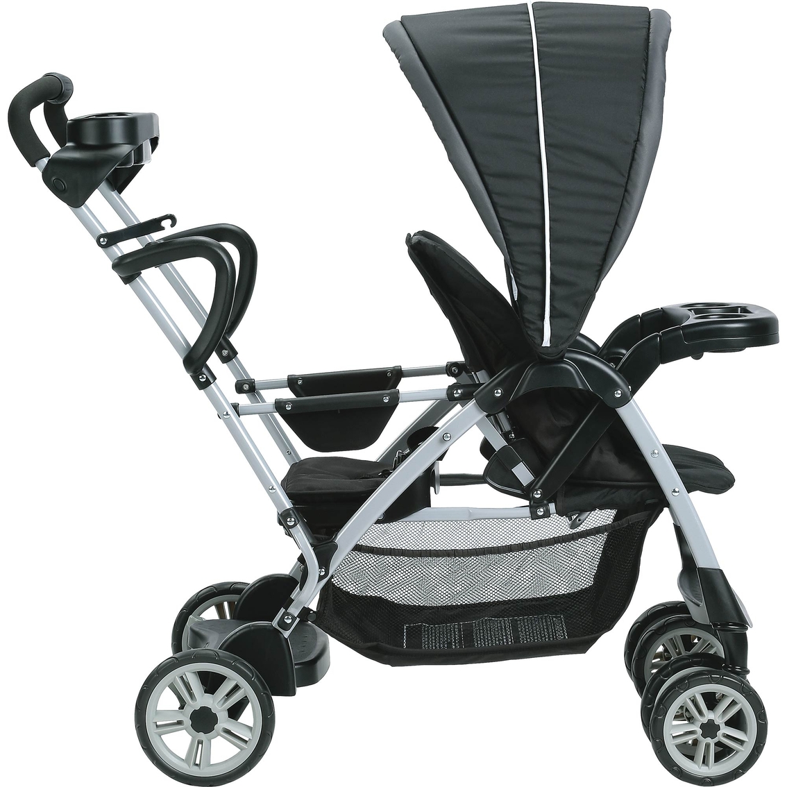 Graco RoomFor2 Stand and Ride Click Connect Stroller, Gotham - Image 3 of 3