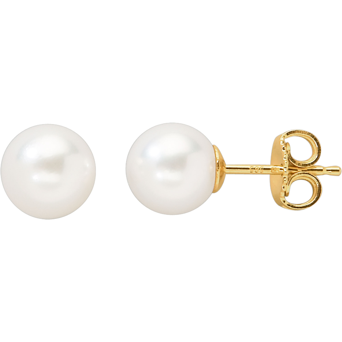 Blue Lagoon By Mikimoto 14k Yellow Gold 7-7.5mm Akoya Cultured Pearl ...