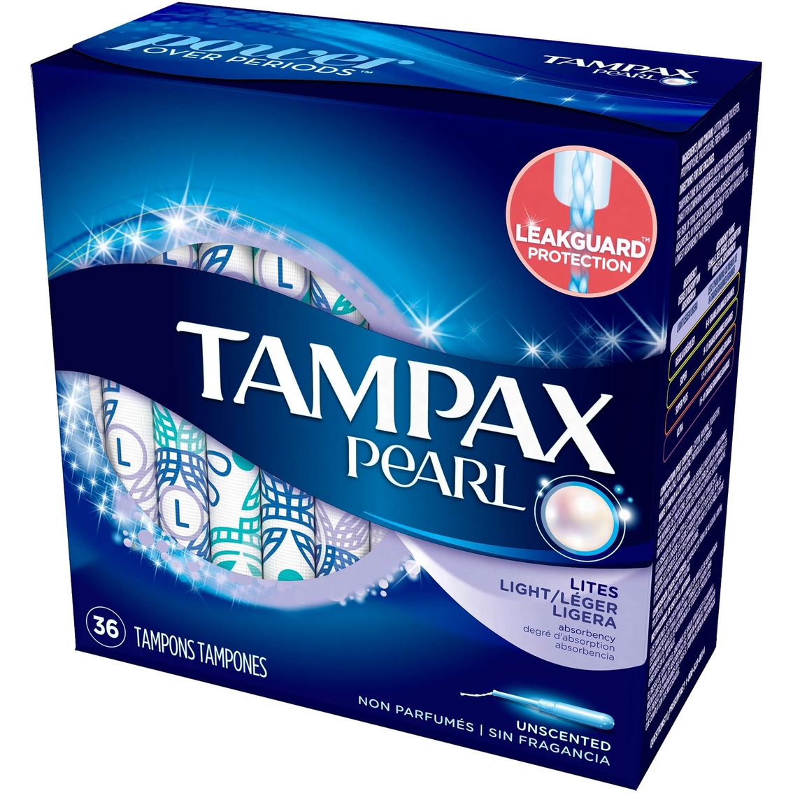 lag tetraeder læber Tampax Pearl Light Unscented Tampons 36 Ct. | Feminine Products | Beauty &  Health | Shop The Exchange