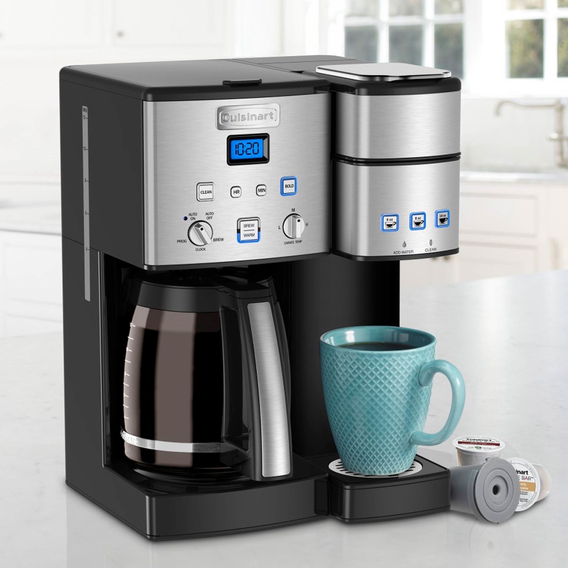 Cuisinart Coffee Center 12 Cup Coffeemaker and Single-Serve Brewer - Image 5 of 6