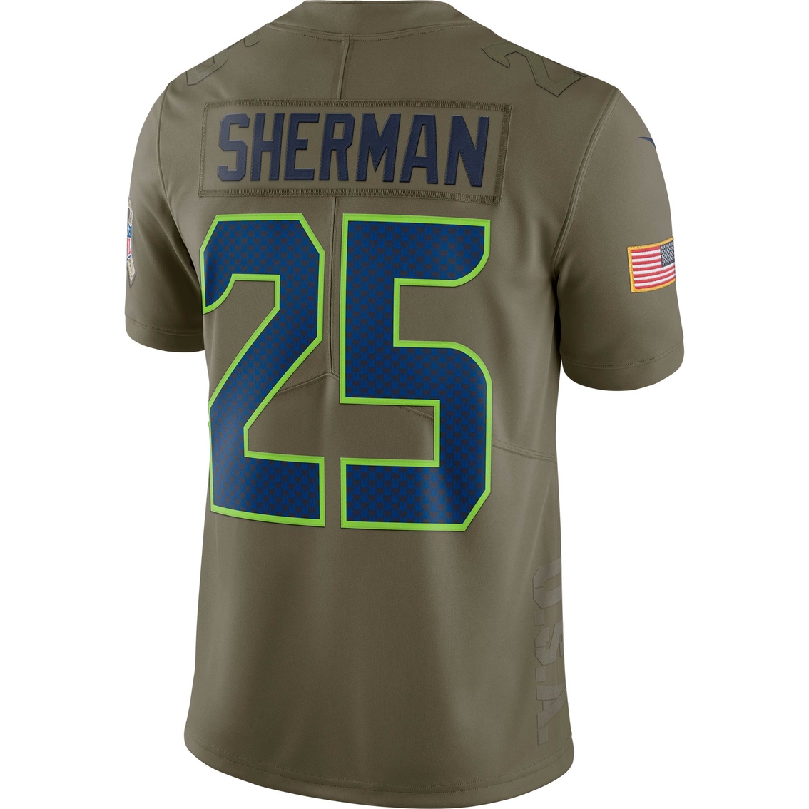 Nike NFL  Seattle Seahawks Sherman Jersey - Image 2 of 2