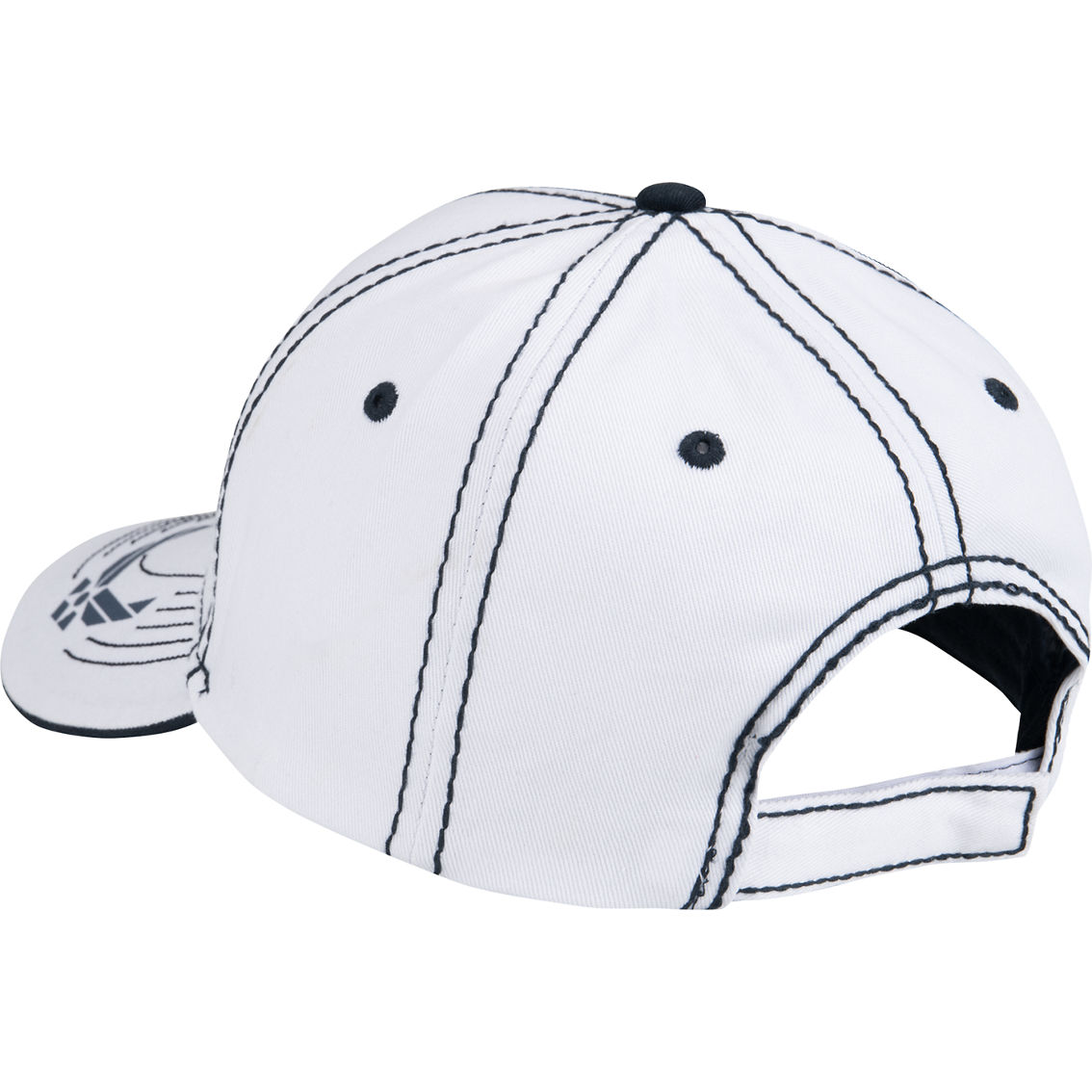 Blync Air Force White Cotton Twill Cap with Logo - Image 3 of 3