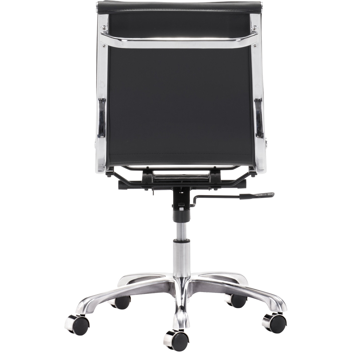 Zuo Lider Plus Armless Office Chair - Image 4 of 7