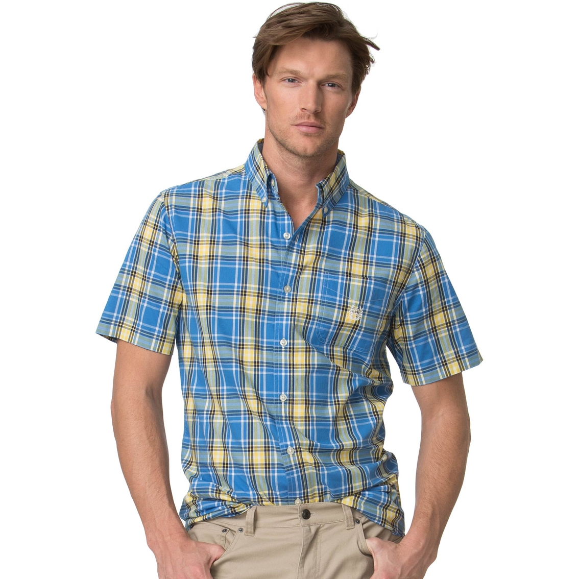 Chaps Plaid Poplin Shirt | Shirts | Clothing & Accessories | Shop The ...