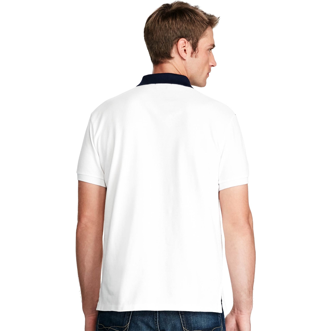 Polo Ralph Lauren Black/White Logo Contrast Polo Shirt XL Ralph Lauren
