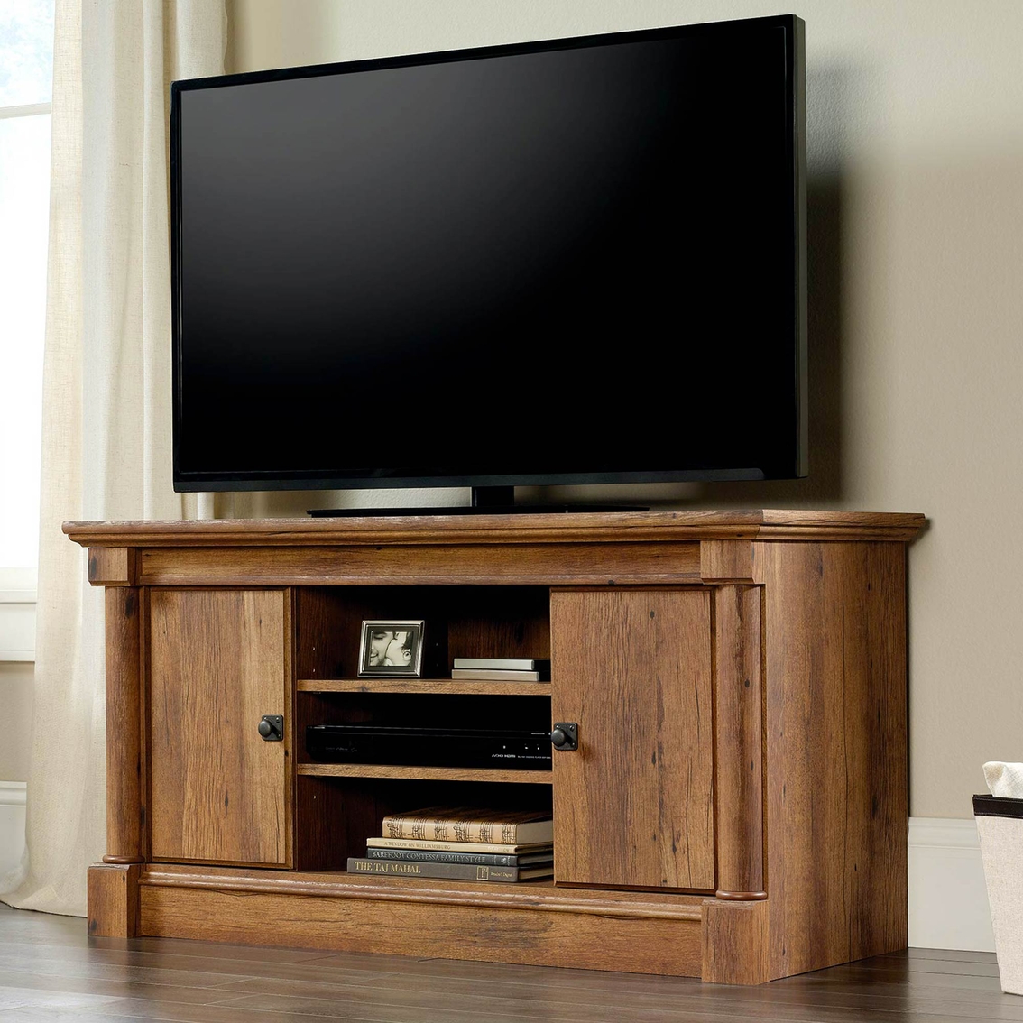 Sauder Palladia Tv Stand Media Furniture Home Appliances
