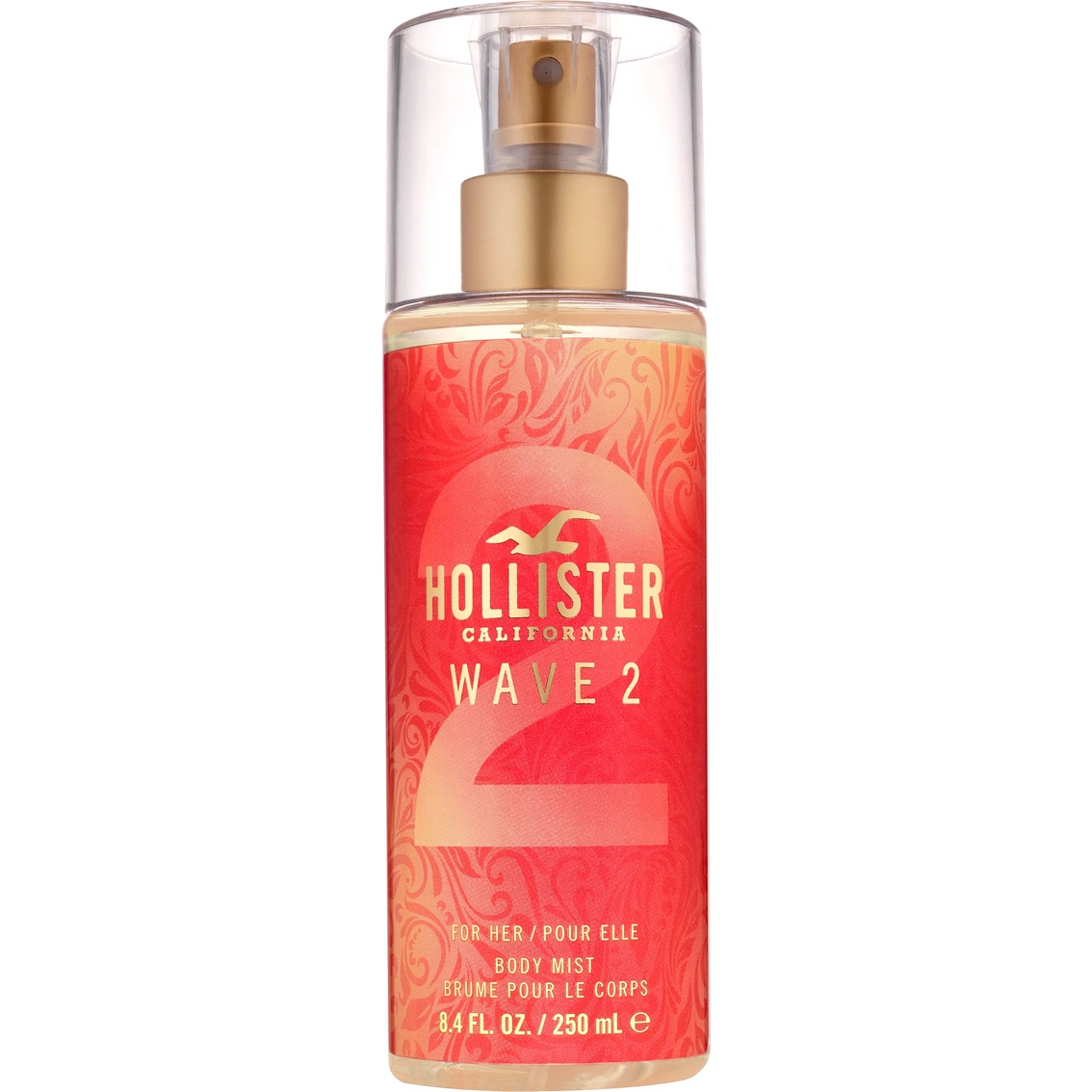 hollister wave 2 for her body mist