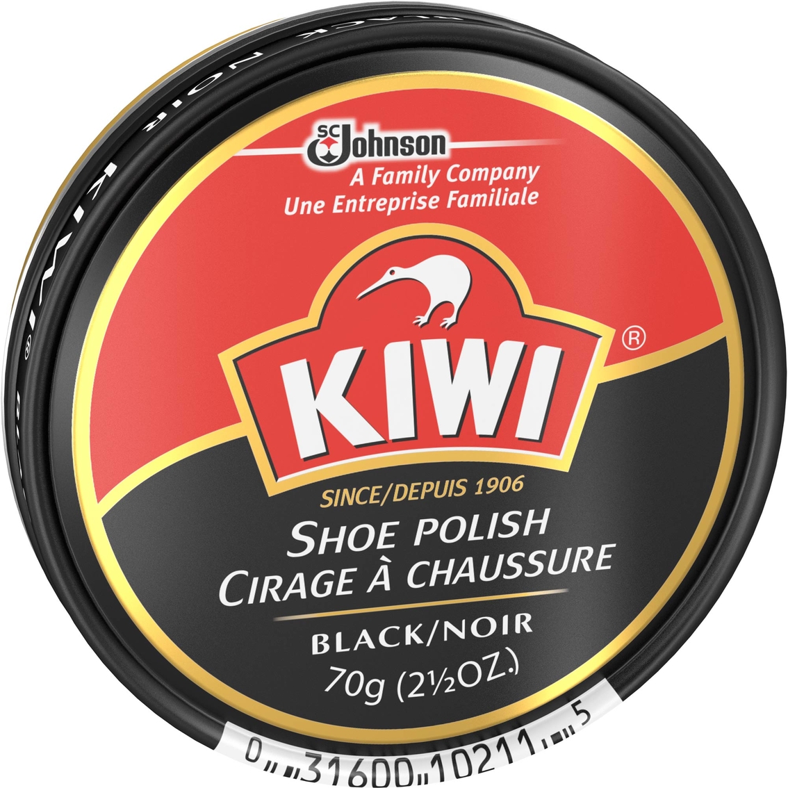 Kiwi Black Shoe Polish Paste
