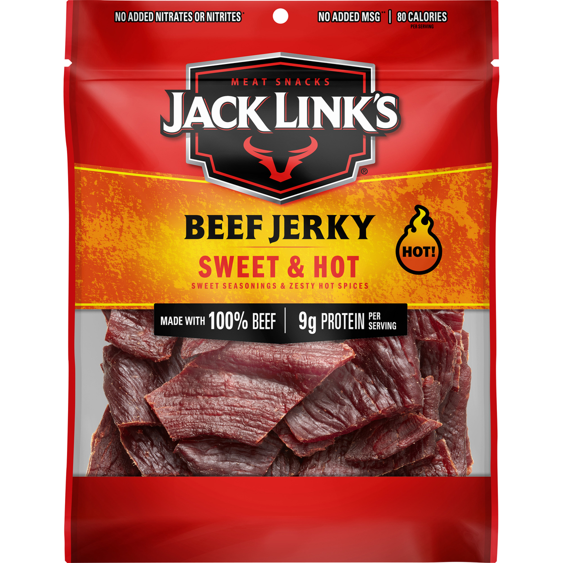 Jack Link's Sweet and Hot Beef Jerky 3.25 Oz.