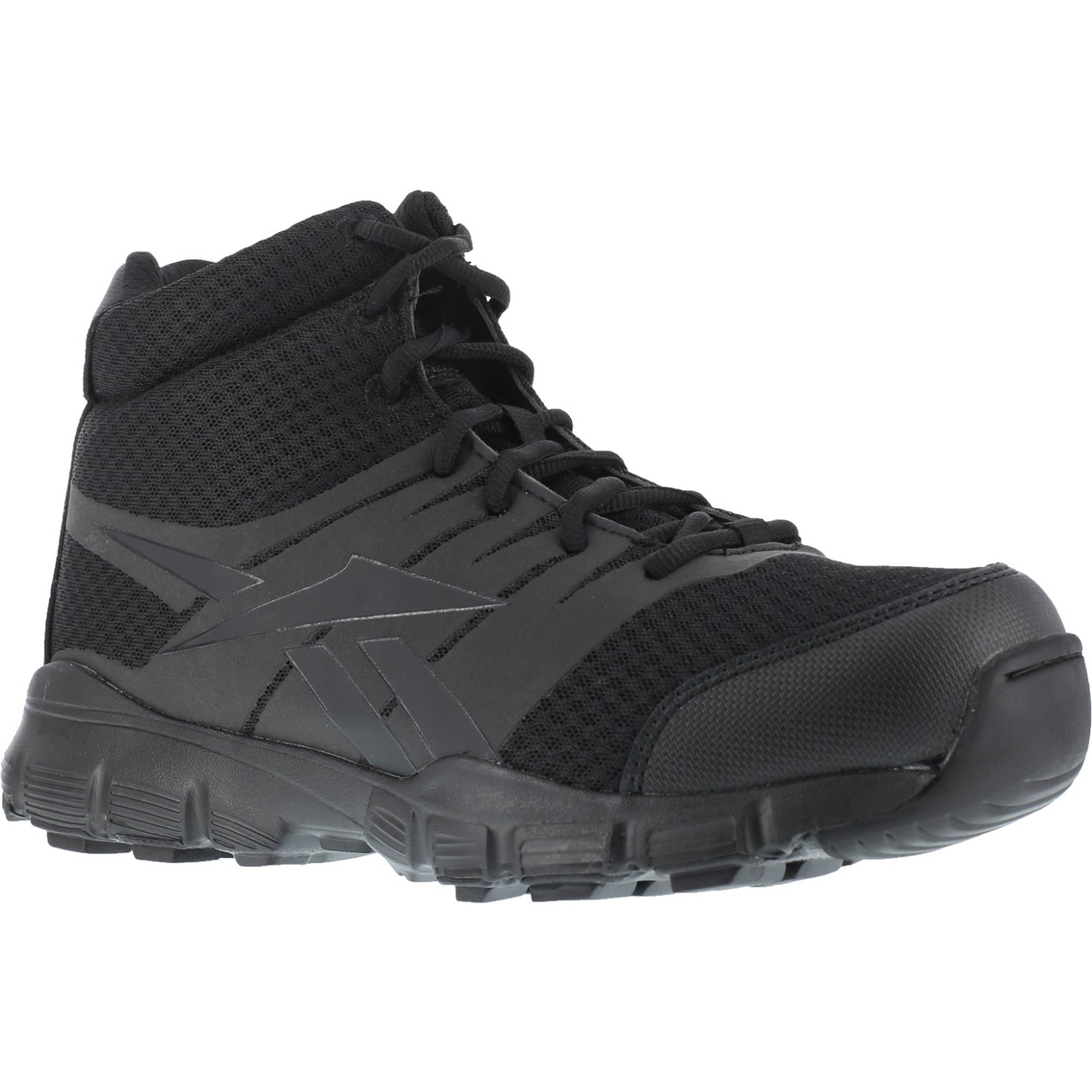 black reebok hiking boots