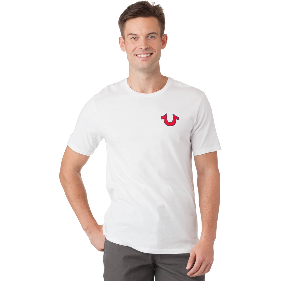 True Religion Buddha Logo Crew Neck Tee | Shirts | Clothing
