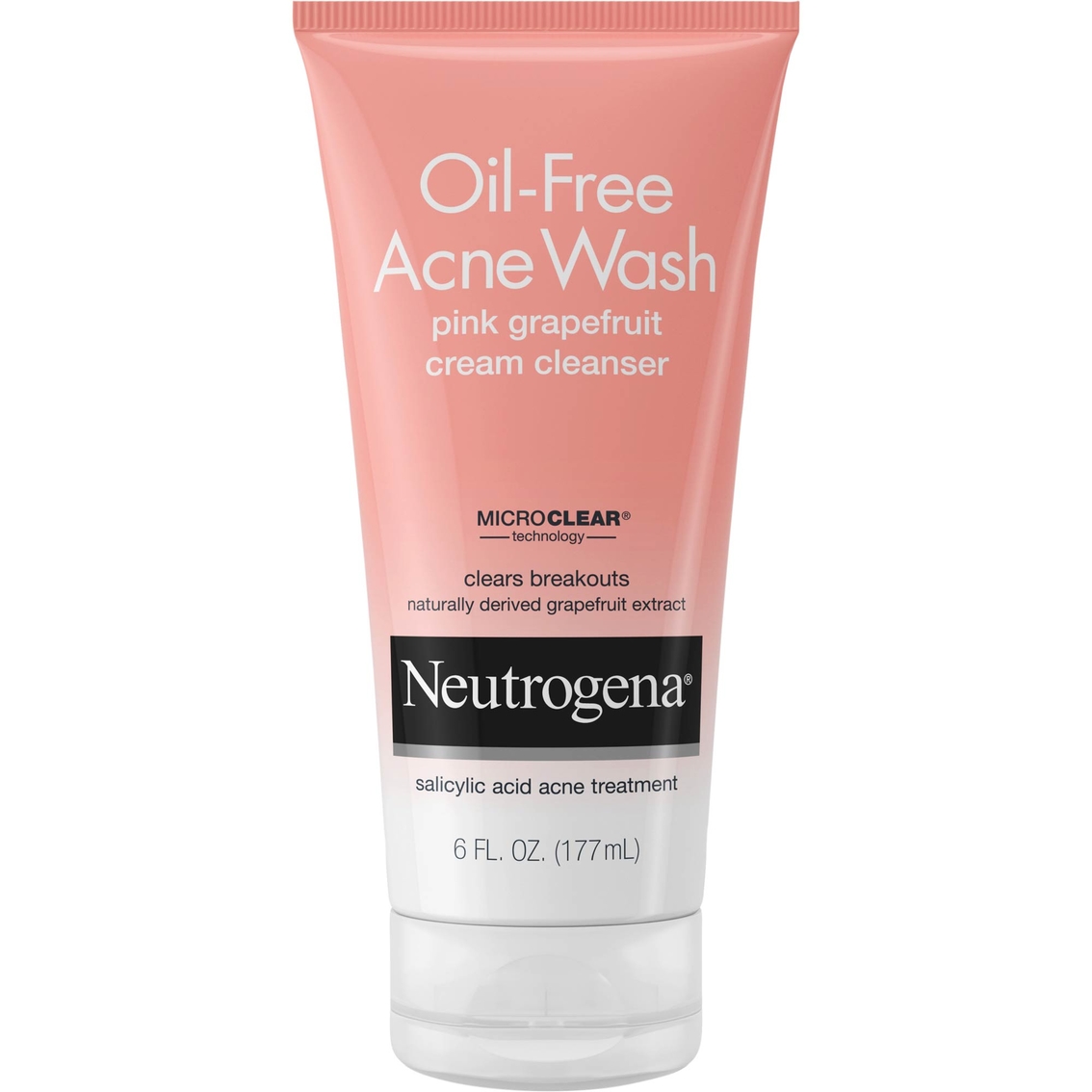 Neutrogena Oil Free Acne Wash Pink Grapefruit Cream Cleanser 6 Oz Acne Treatments Holiday Gift Guide Shop The Exchange