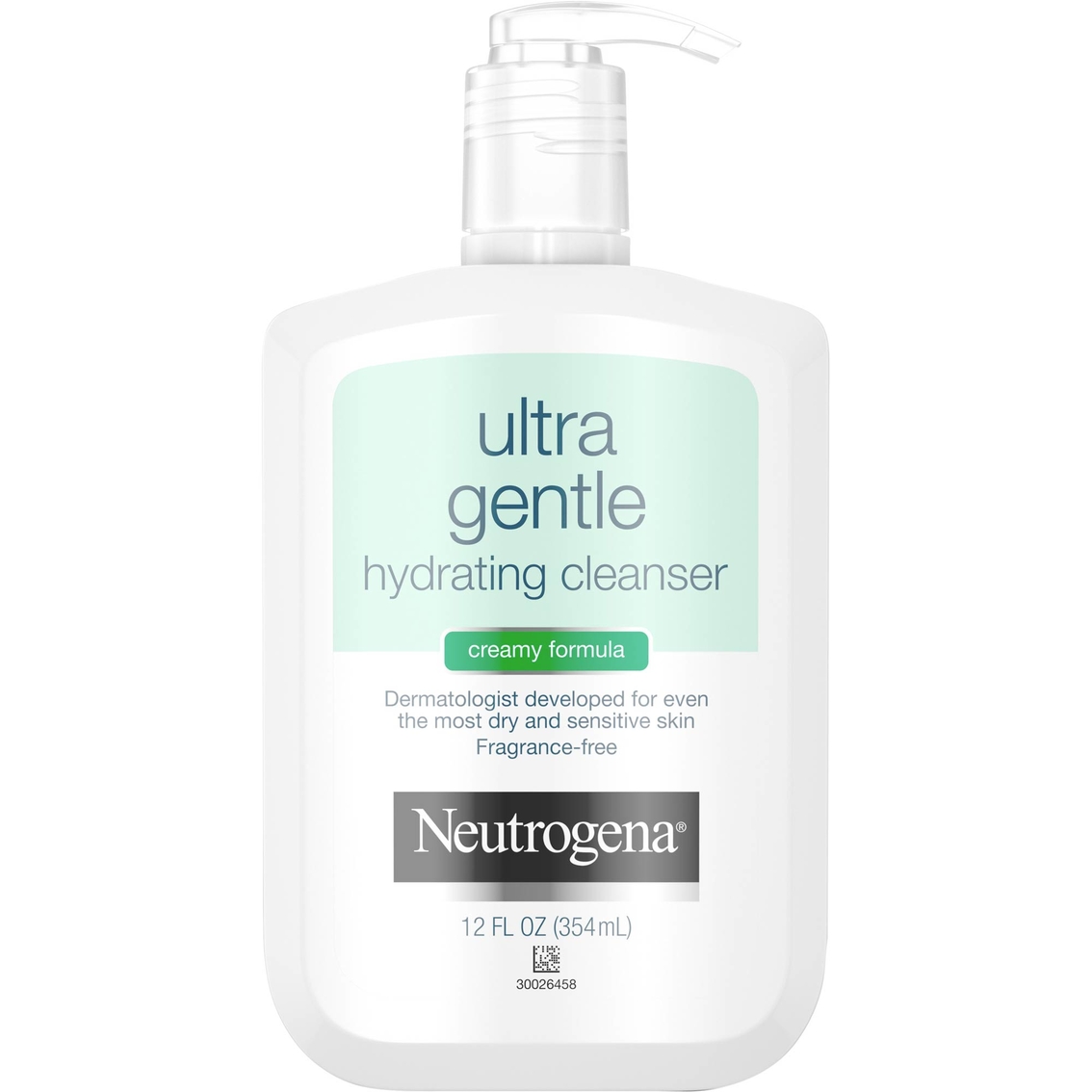 Neutrogena Ultra Gentle Hydrating Cleanser For Sensitive Skin, 12 oz.