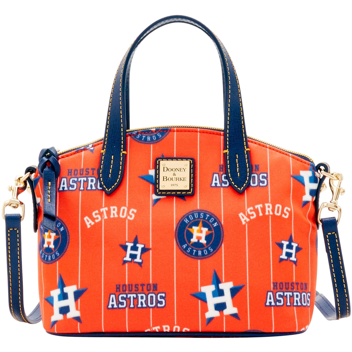 Houston Astros Dooney & Bourke Signature Shopper Purse