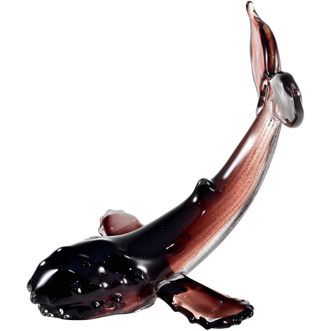 Dale Tiffany Whale Art Glass Sculpture