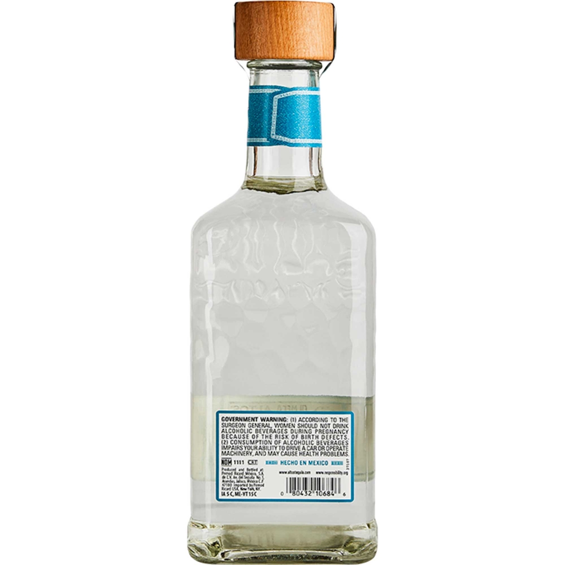 Olmeca Altos Plata Tequila 750ml - Image 2 of 2