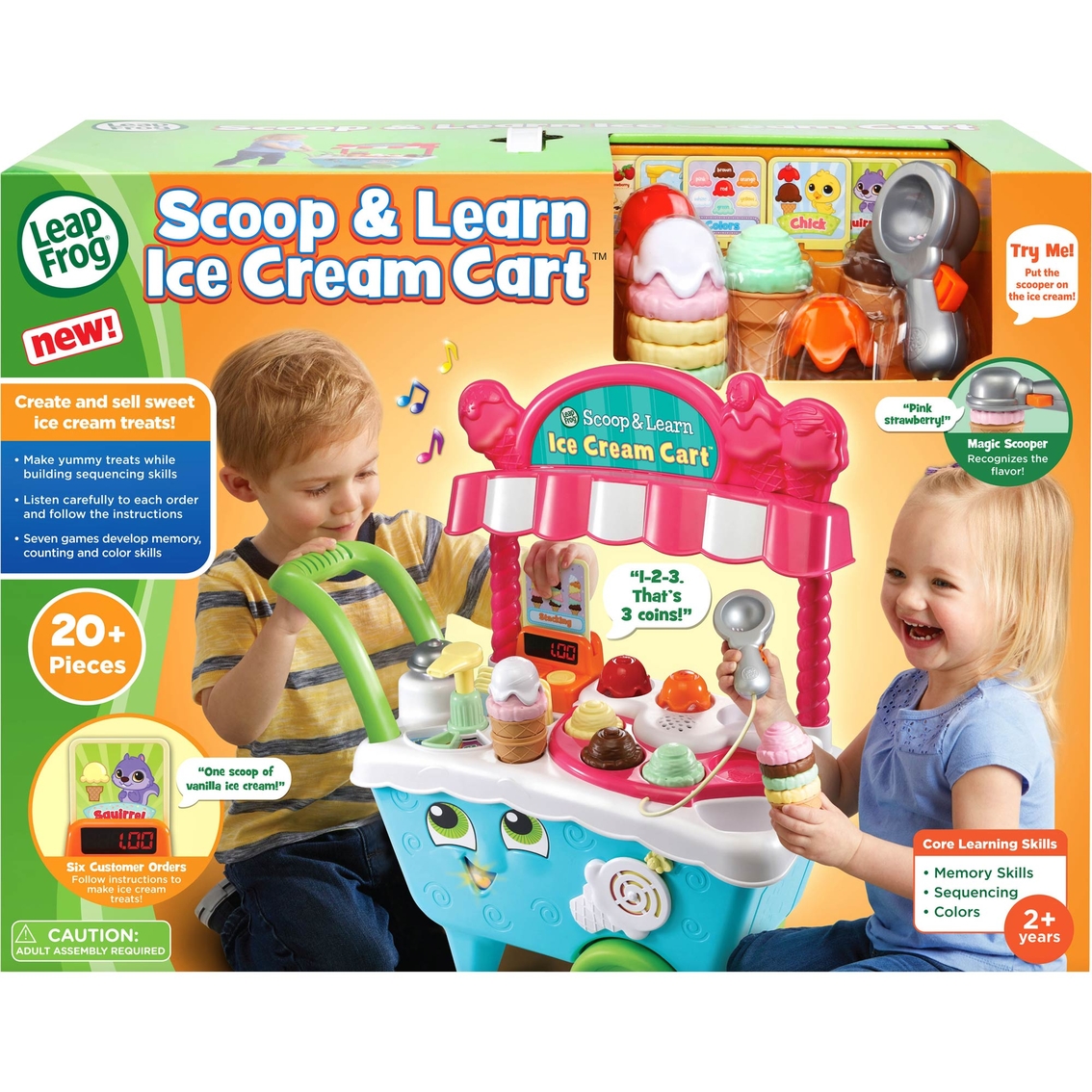 LeapFrog Scoop and Learn Ice Cream Cart - Image 2 of 2