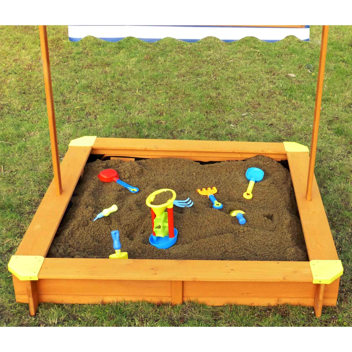 Turtleplay Sandbox with Canopy - Image 3 of 4