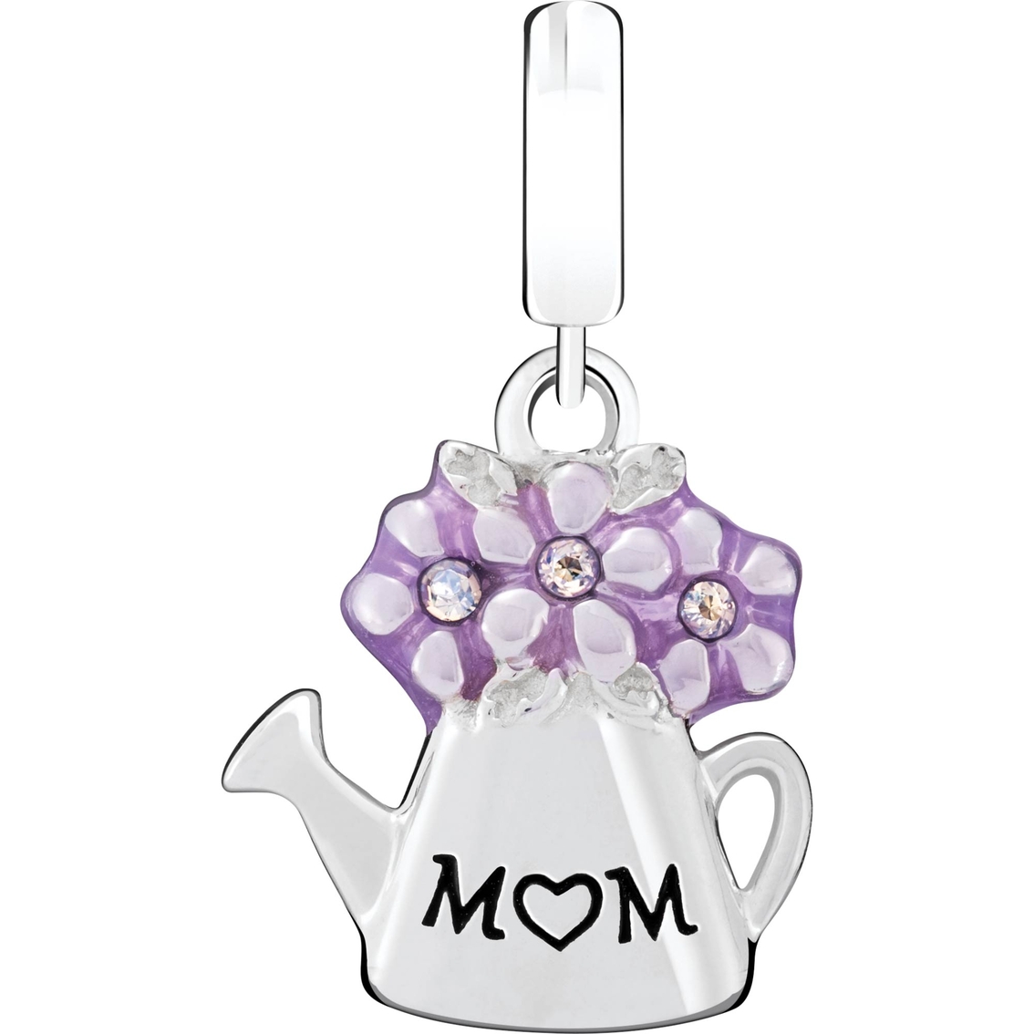 Chamilia Sterling Silver Watering Can Love You Mom Charm - Image 2 of 3