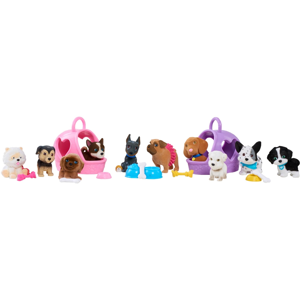 Just Play Puppy In My Pocket 20 Pc Deluxe Figure Set Dolls