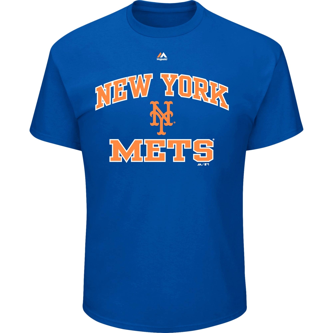 Majestic Athletic MLB New York Mets Heart and Soul Tee - Image 2 of 3