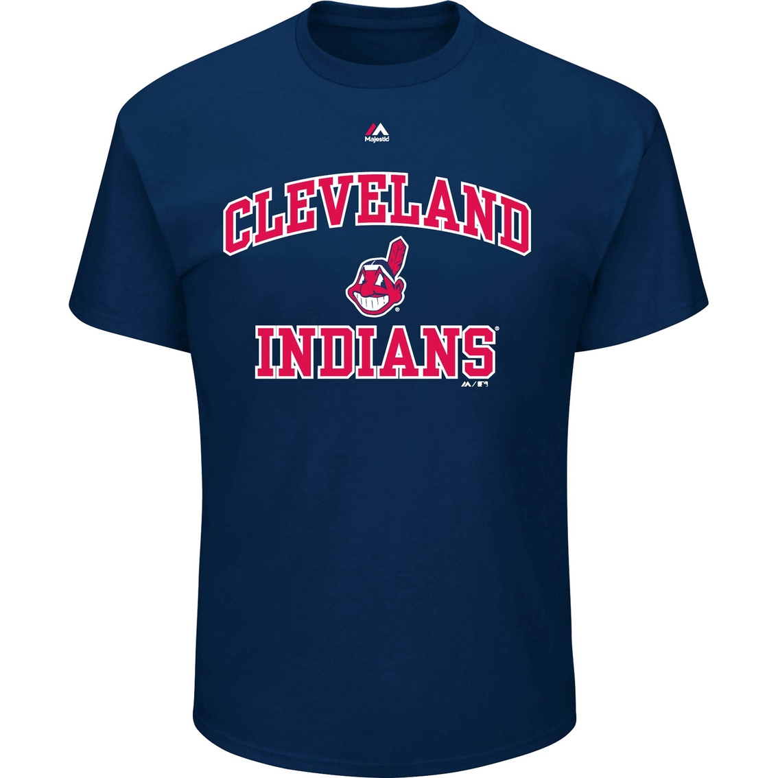 Majestic Athletic MLB Cleveland Indians Heart and Soul Tee - Image 2 of 3
