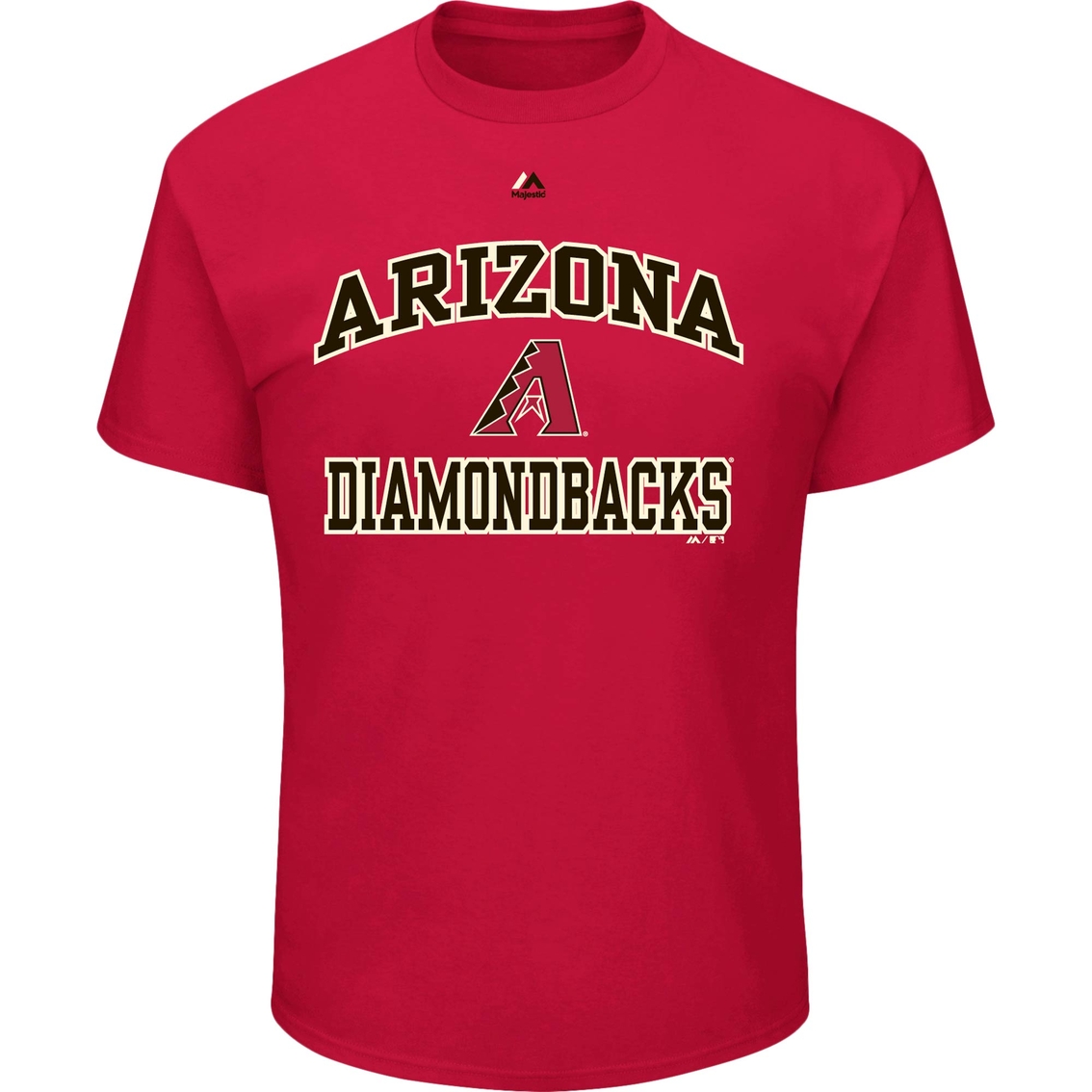 Majestic Athletic MLB Arizona Diamondbacks Heart and Soul Tee - Image 2 of 3