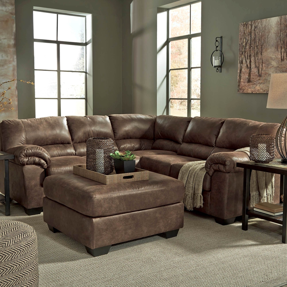 Signature Design by Ashley Bladen 2 Pc. Sectional RAF Loveseat/LAF Sofa - Image 2 of 2