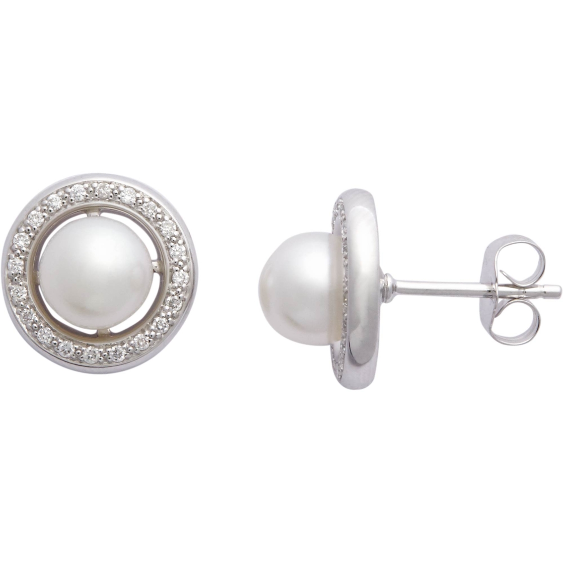 Blue Lagoon By Mikimoto 14k White Gold 6.5mm Cultured Akoya Pearl ...