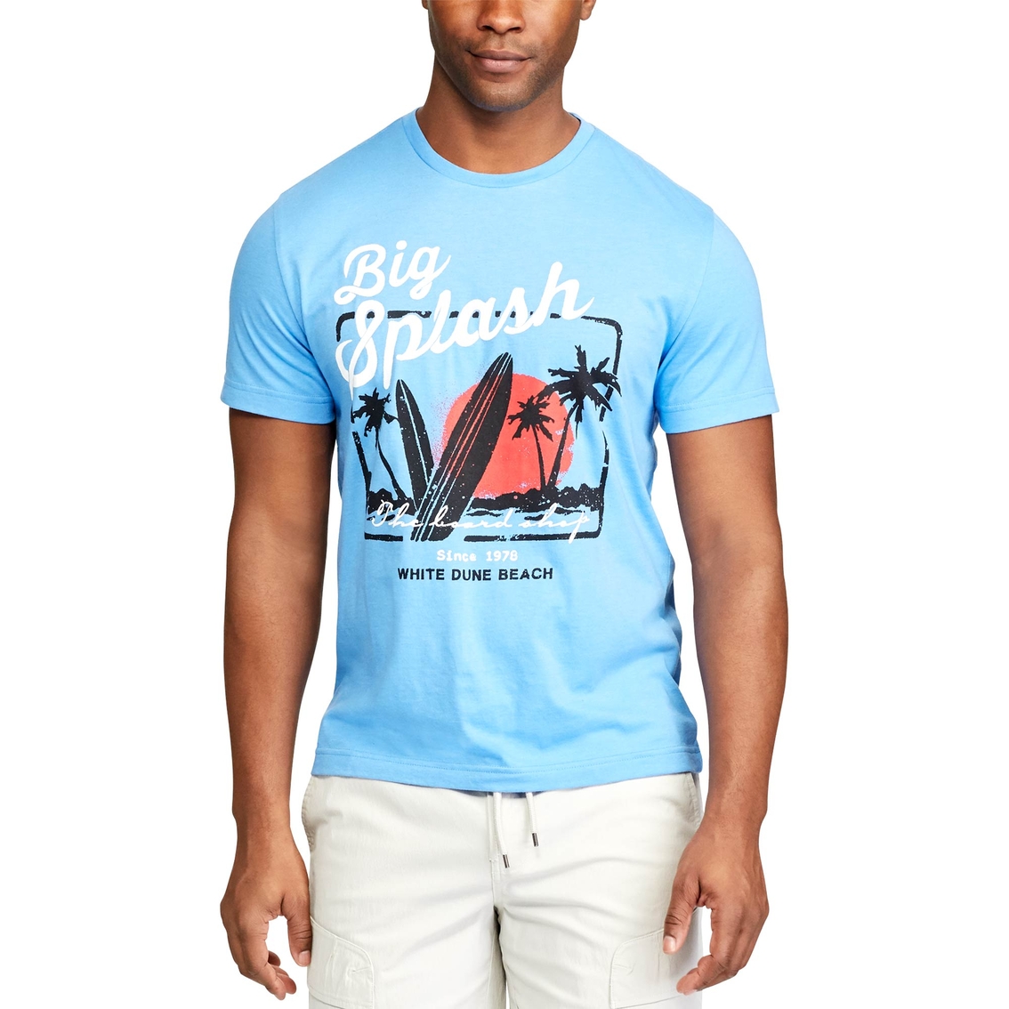 Chaps Cotton Jersey Graphic Tee | Shirts | Clothing & Accessories ...