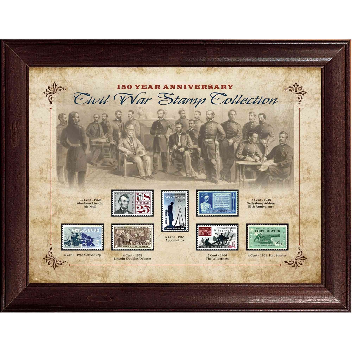 American Coin Treasures 150th Anniversary Civil War Commemorative Stamp Collection 
