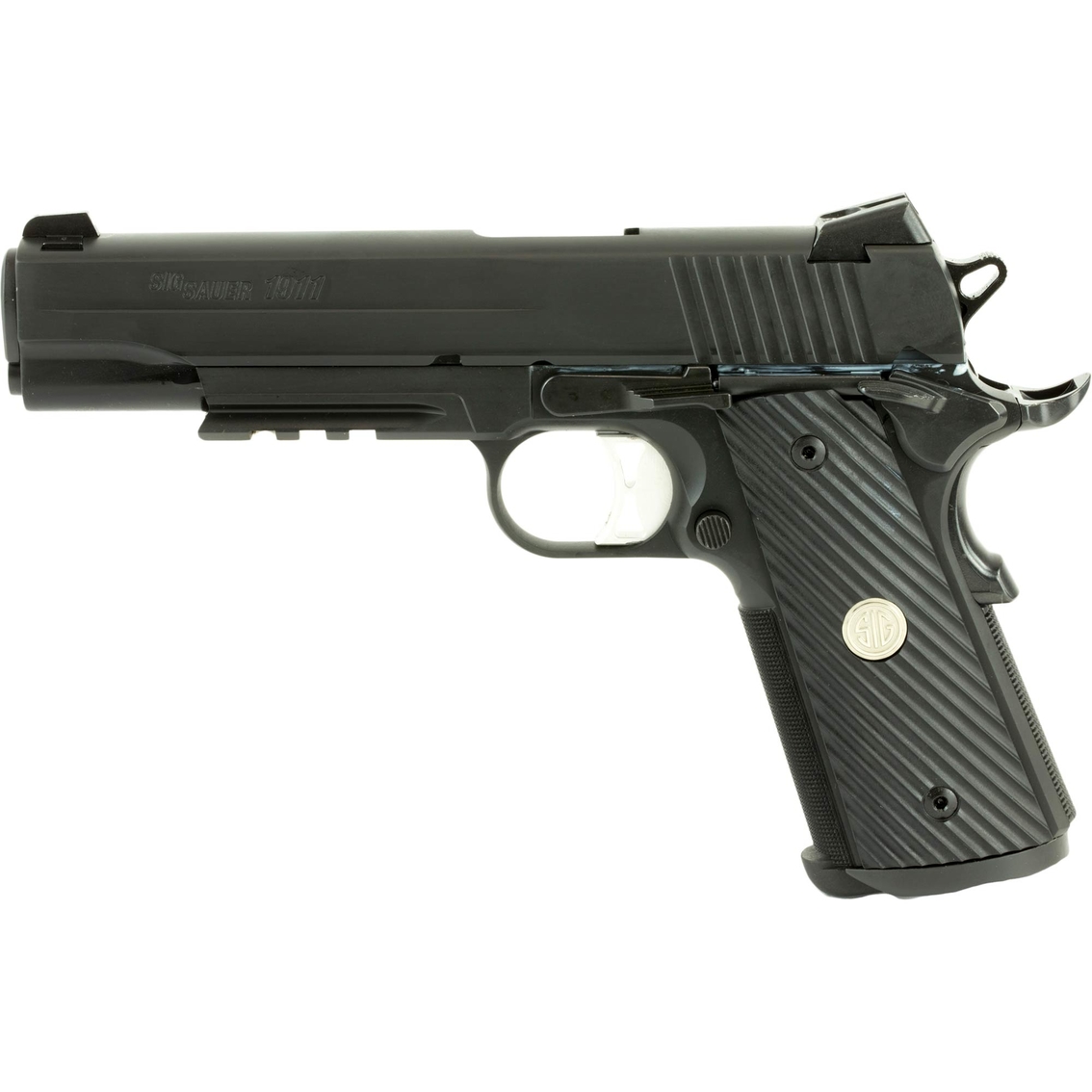 Sig Sauer 1911 TacOps 10MM 5 in. Barrel 8 Rds 4-Mags Pistol Black - Image 2 of 3