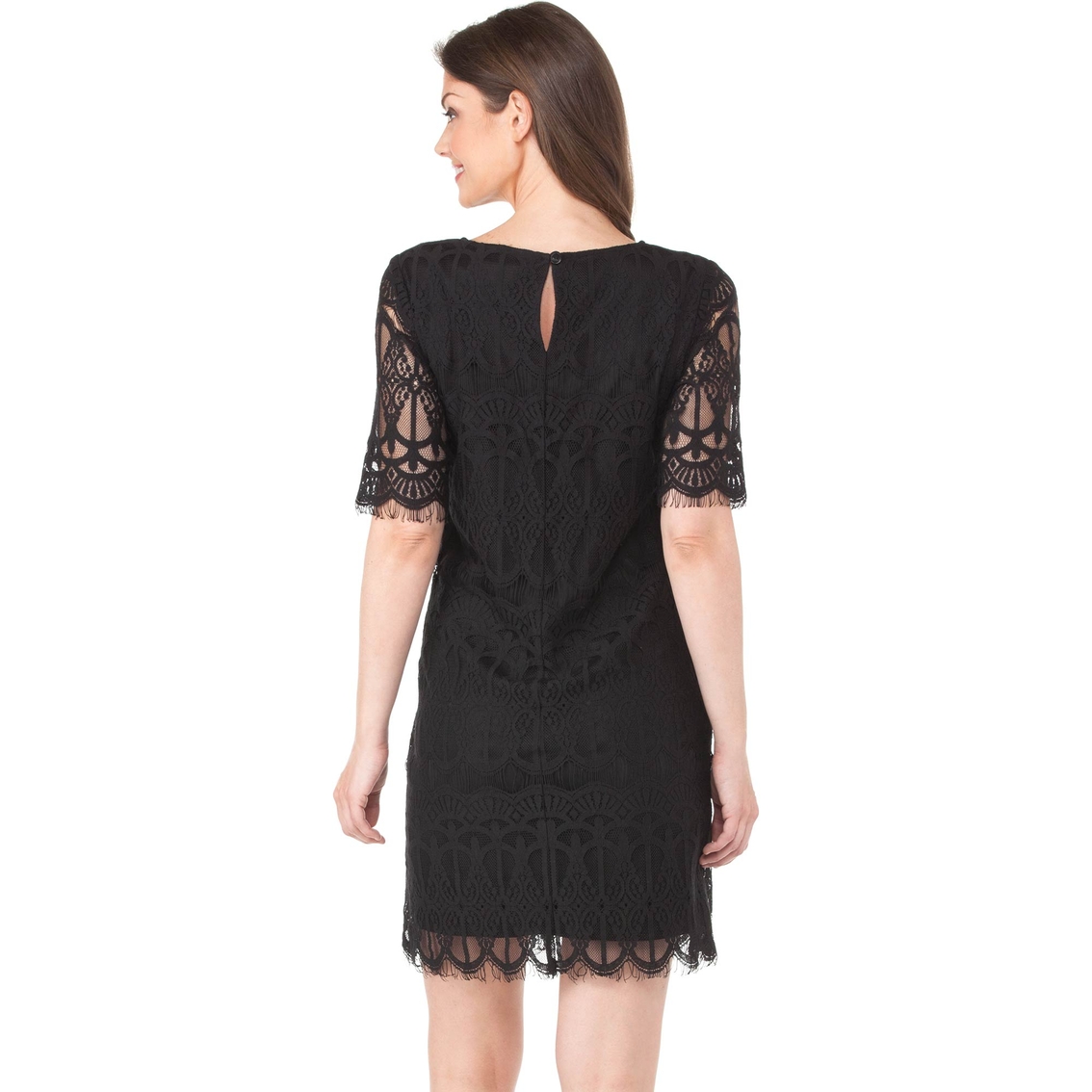 Ronni Nicole Antique Lace Shift Dress | Dresses | Clothing ...