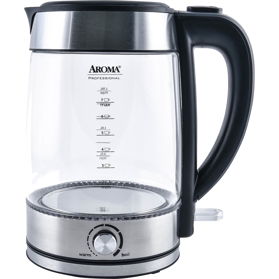 Aroma Glass Electric Kettle, Coffee, Tea & Espresso, Furniture &  Appliances