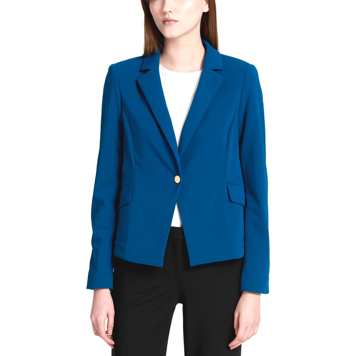 Calvin Klein Scuba Crepe Jacket | Tops | Clothing & Accessories | Shop The  Exchange
