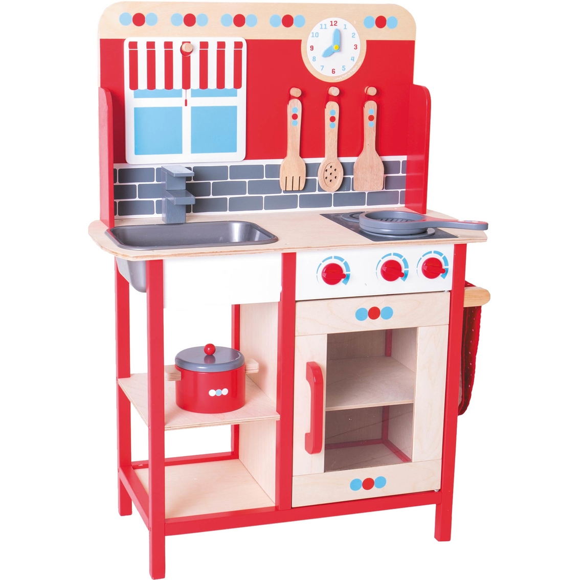 BigJigs Toys Play Kitchen - Image 2 of 2